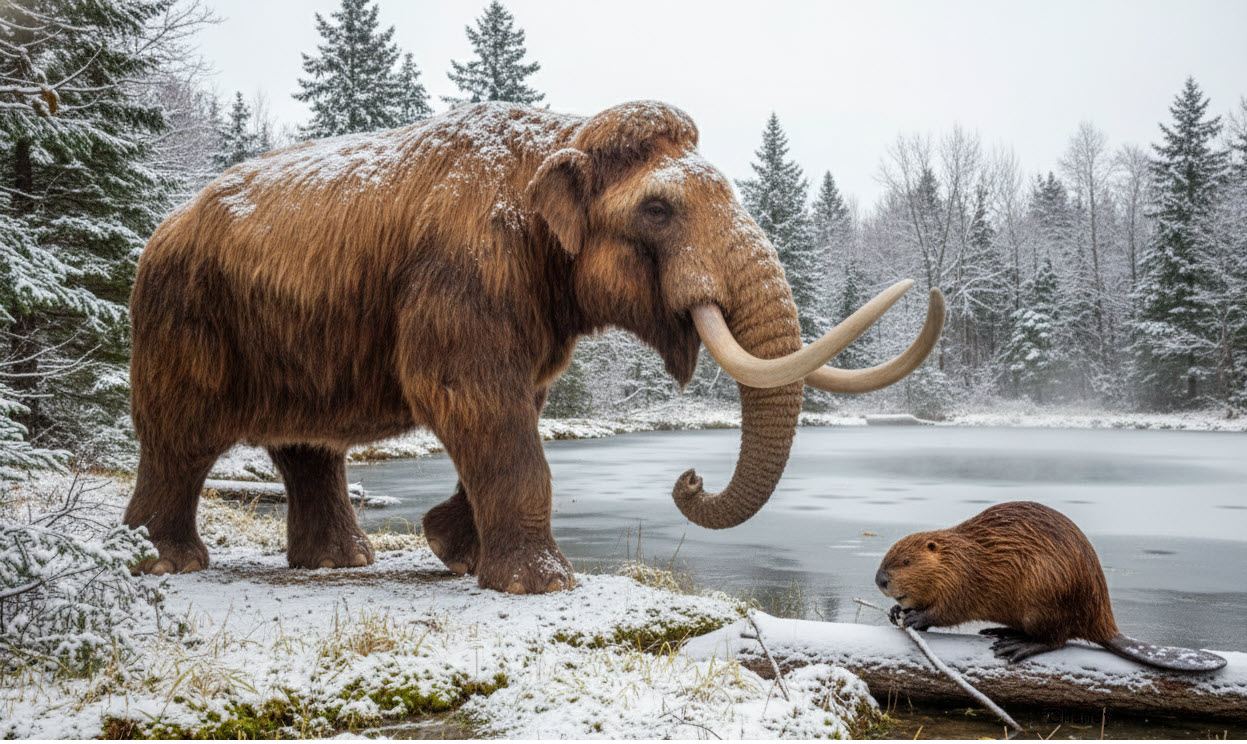Mastodon & Giant Beaver